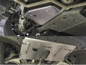 Защиты комплект (алюминий) 4мм (картер, заднего редуктора) для LiXiang L7 4WD (Max) 1.5hyb I Рестайлинг 2024 – н.в. ZKTCC00687K